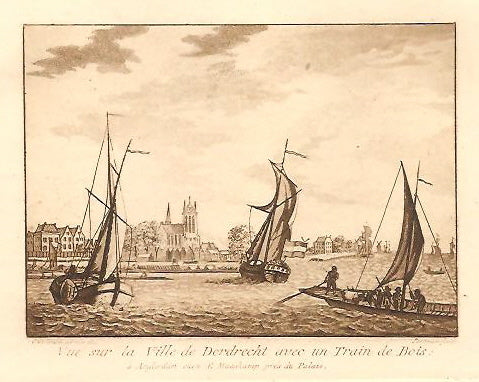 DORDRECHT Profielgezicht - E Maaskamp - 1816