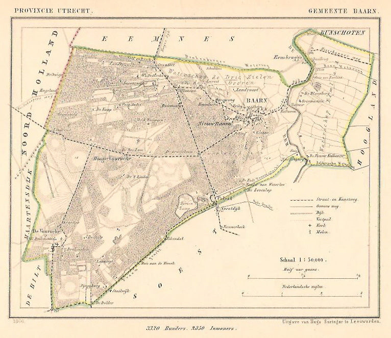 BAARN - Kuijper / Suringar - 1866