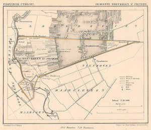 BREUKELEN Sint Pieters - Kuijper/Suringar - ca. 1867