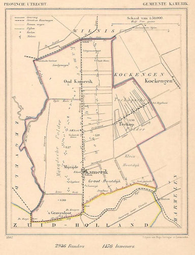 KAMERIK - Kuijper/Suringar - 1866