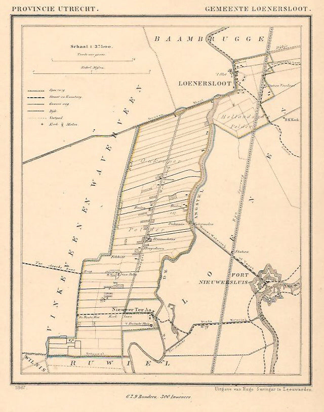 LOENERSLOOT - Kuijper/Suringar - 1867