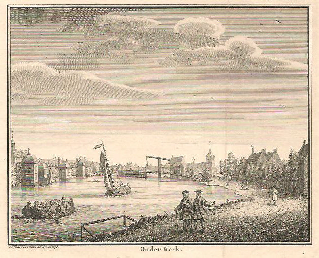 OUDERKERK AAN DE AMSTEL - JC Philips - 1736