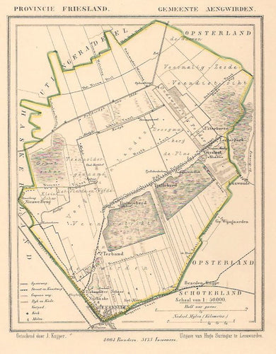 AENGWIRDEN - Kuijper/Suringar - ca. 1867