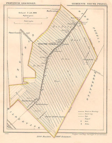 NIEUWE PEKELA - Kuijper/Suringar - 1867