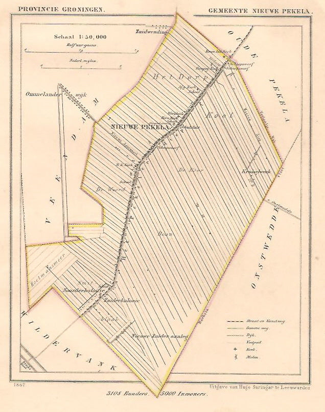 NIEUWE PEKELA - Kuijper/Suringar - 1867