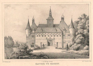 WIJCHEN Kasteel - HJ Backer / CA Vieweg - 1841