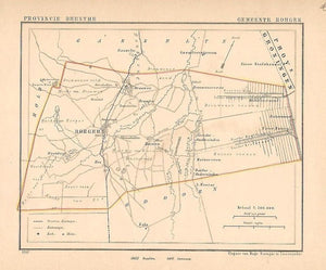 BORGER - Kuijper / Suringar - 1867