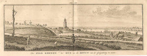 RHENEN Profielgezicht - H Spilman - ca. 1750