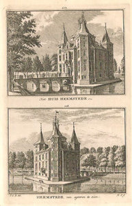 HOUTEN Huis Heemstede - H Spilman - ca. 1750