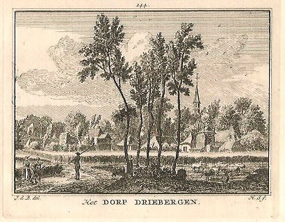 DRIEBERGEN - H Spilman - ca. 1750