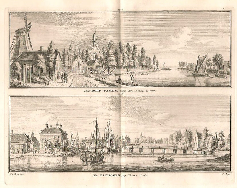 UITHOORN TAMEN - H Spilman - ca. 1750