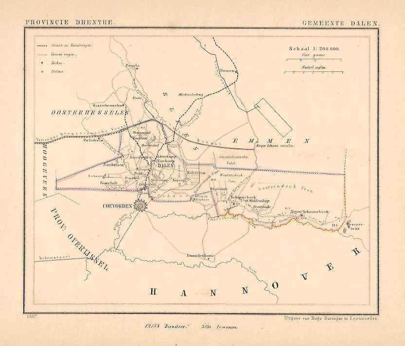 DALEN - Kuijper / Suringar - 1867