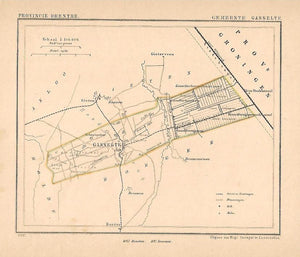 GASSELTE - Kuijper / Suringar - 1867