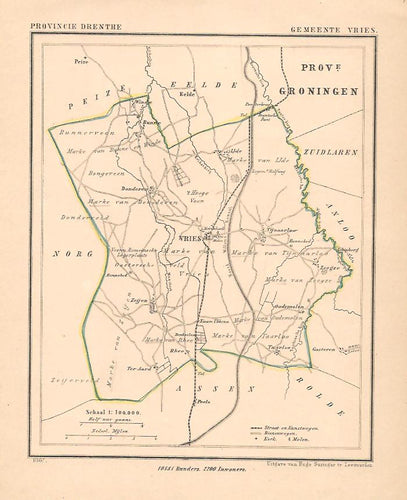 VRIES - Kuijper / Suringar - 1867