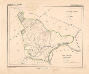 BEEGDEN - Kuijper / Suringar - ca. 1867
