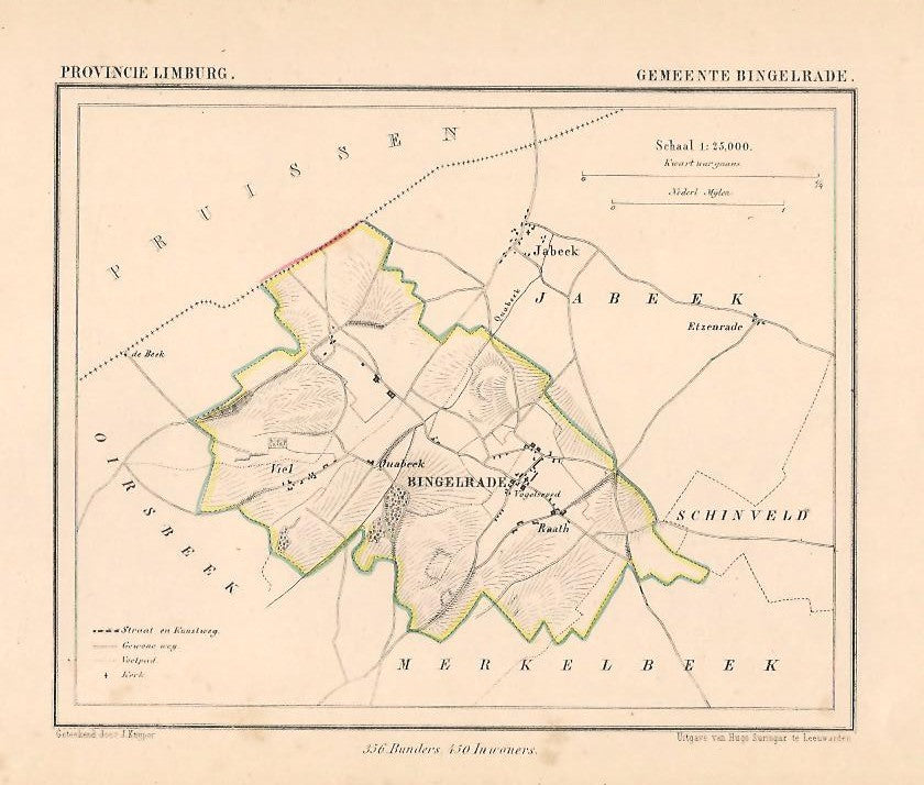 BINGELRADE - Kuijper / Suringar - ca. 1867