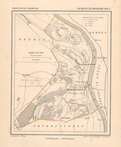 BROEKHUIZEN - Kuijper / Suringar - ca. 1867