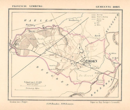 HORN - Kuijper / Suringar - ca. 1867