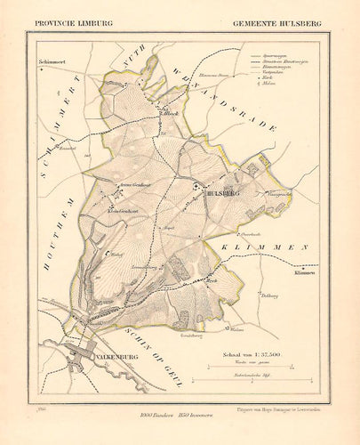 HULSBERG - Kuijper / Suringar - 1866