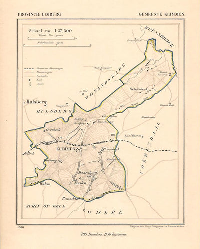 KLIMMEN - Kuijper / Suringar - 1866