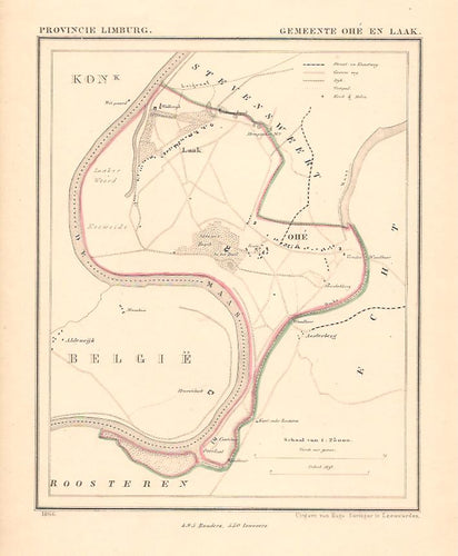 OHÉ en LAAK - Kuijper / Suringar - 1866