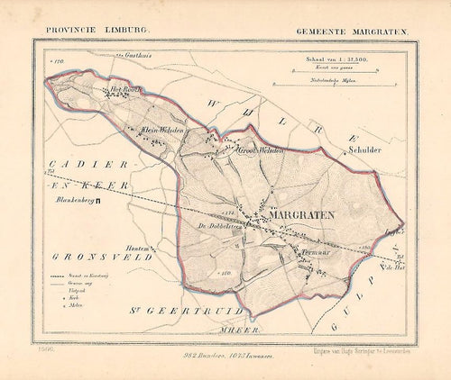 MARGRATEN - Kuijper / Suringar - 1866