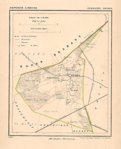 MEIJEL - Kuijper / Suringar - 1866