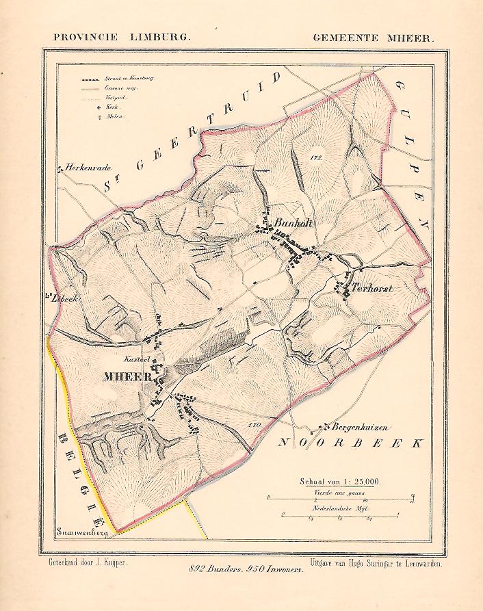 MHEER - Kuijper / Suringar - ca. 1867
