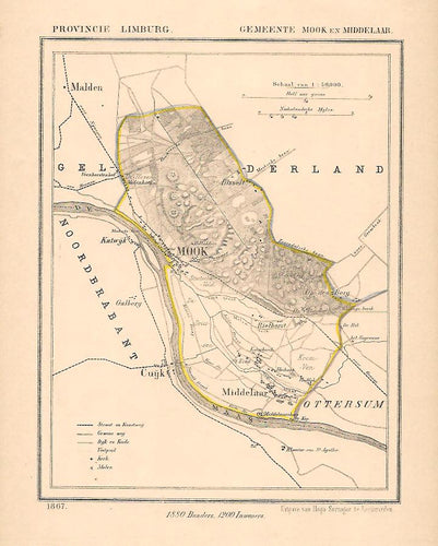 MOOK en MIDDELAAR - Kuijper / Suringar - 1867