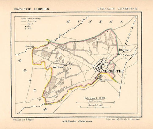 NEERITTER - Kuijper / Suringar - ca. 1867