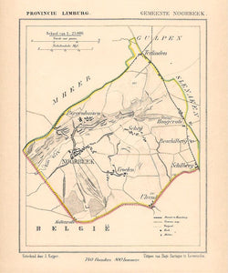 NOORBEEK - Kuijper / Suringar - ca. 1867