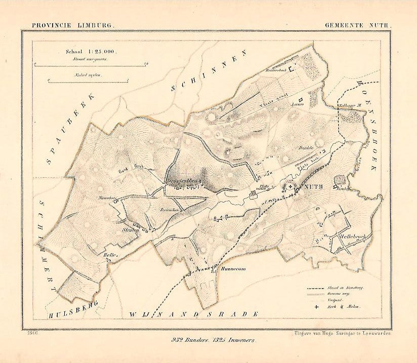 NUTH - Kuijper / Suringar - 1866