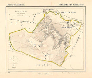 OUD - VALKENBURG - Kuijper / Suringar - 1866