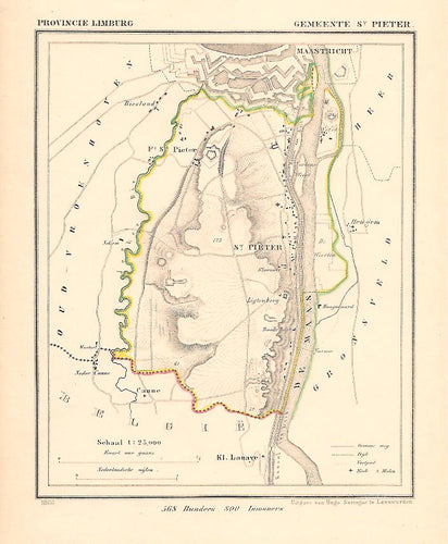 MAASTRICHT: SINT PIETER - Kuijper / Suringar - 1866