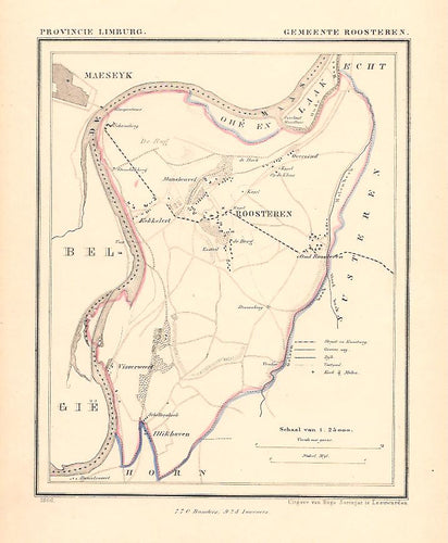 ROOSTEREN - Kuijper / Suringar - 1866