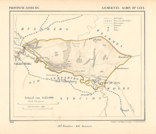 SCHIN OP GEUL - Kuijper / Suringar - 1866