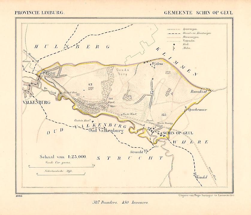 SCHIN OP GEUL - Kuijper / Suringar - 1866