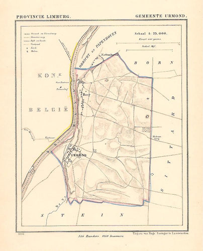 URMOND - Kuijper / Suringar - 1866