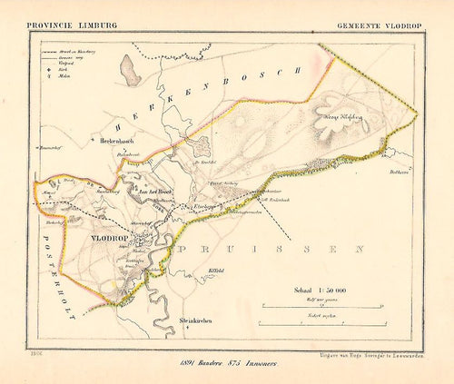 VLODROP - Kuijper / Suringar - 1866