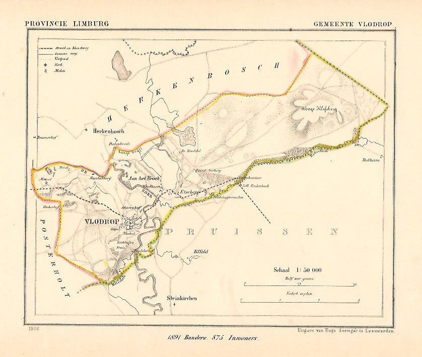 VLODROP - Kuijper / Suringar - 1866