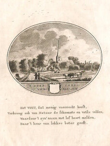DELFT: Hoog en Woud Harnasch - Van Ollefen & Bakker - 1793