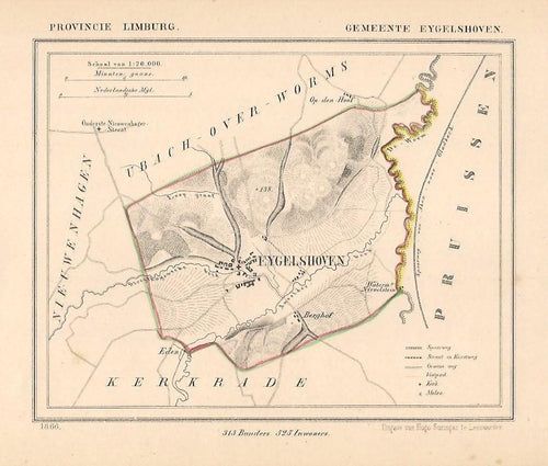 EYGELSHOVEN - Kuijper / Suringar - 1866