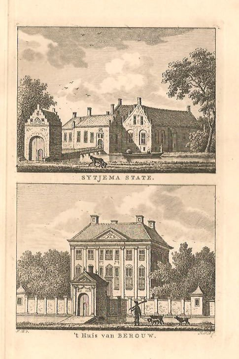 HALLUM: Sytjema State/ Huis van Berouw - KF Bendorp - 1793