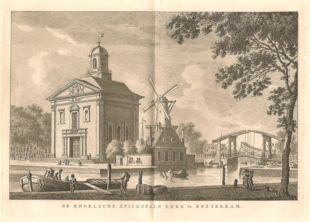 ROTTERDAM Engelse Kerk - KF Bendorp - 1793