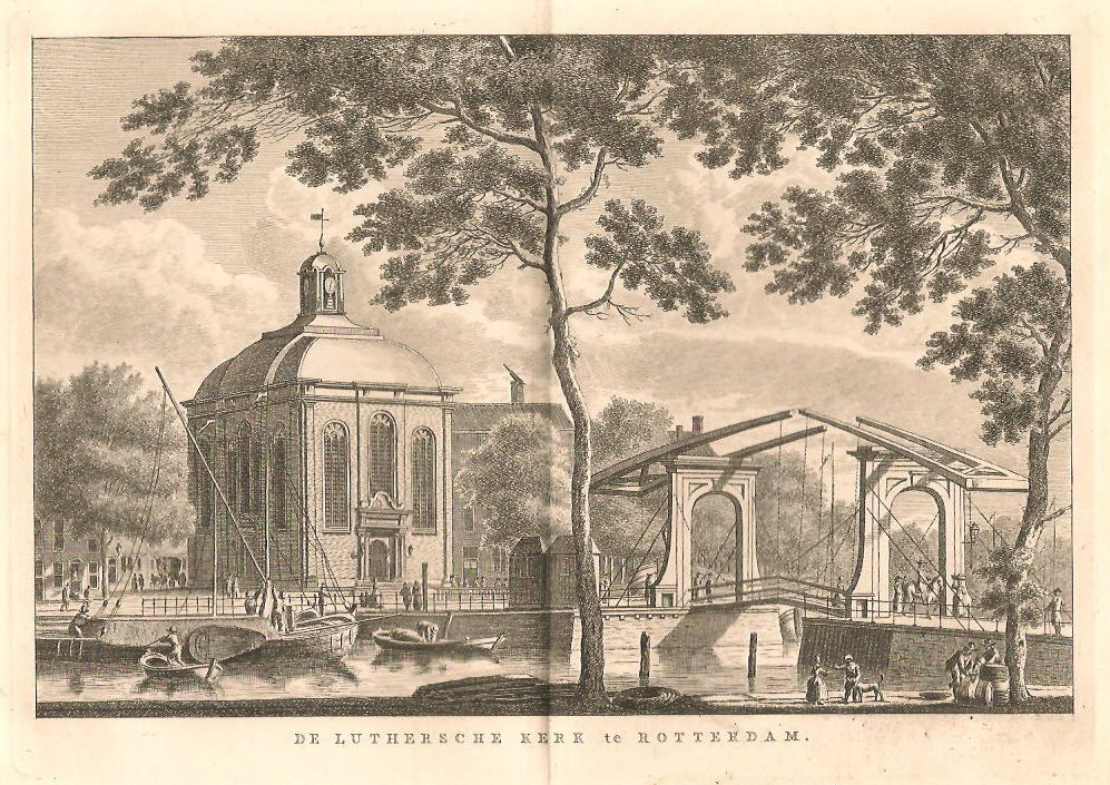 ROTTERDAM Luthersche Kerk - KF Bendorp - 1793