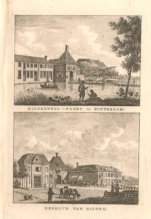 ROTTERDAM Binnenwegspoort - KF Bendorp - 1793