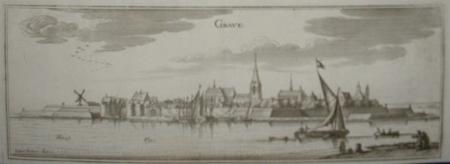GRAVE Profielgezicht - C Merian - 1659