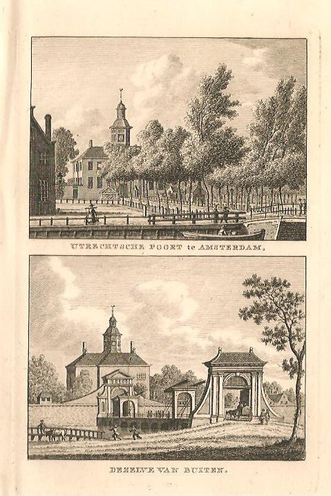 AMSTERDAM Utrechtse Poort - KF Bendorp - 1793