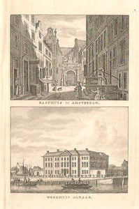 AMSTERDAM Rasphuis en Werkhuis - KF Bendorp - 1793