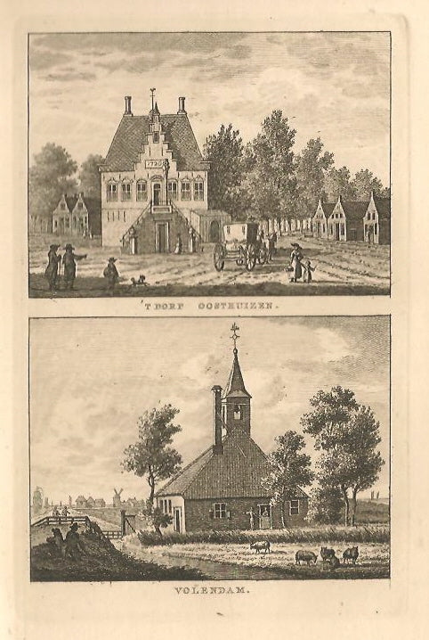 VOLENDAM en OOSTHUIZEN - Bendorp - 1793